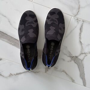 Rothy's Black Camouflage Women's Sneakers